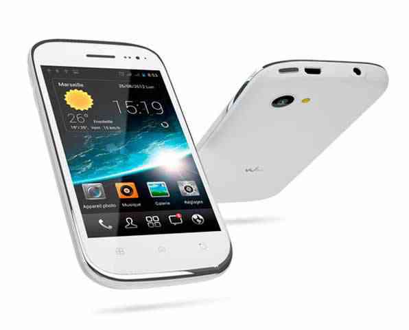 Movil  Smartphone Wiko Slim 4 White